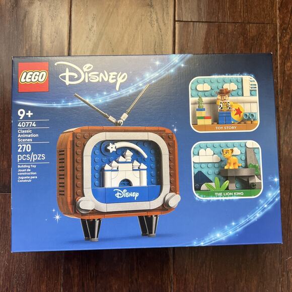 Lego 40774 Disney Classic Animation Scenes GWP Limited Edition - New Sealed Set - Picture 1 of 6